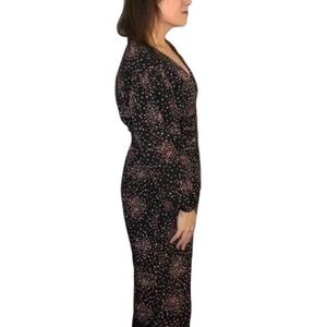 Kate Spade Jumpsuit - Multicolor with puff sleeves/legs - Size 8